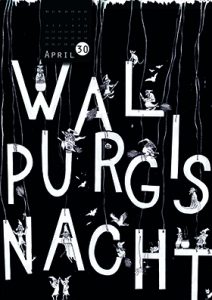 Kalender April Walpurgisnacht