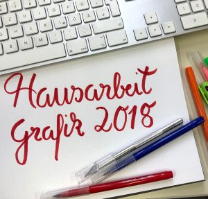 Die Hausaufgabe Ausbildung Grafikdesign ist online