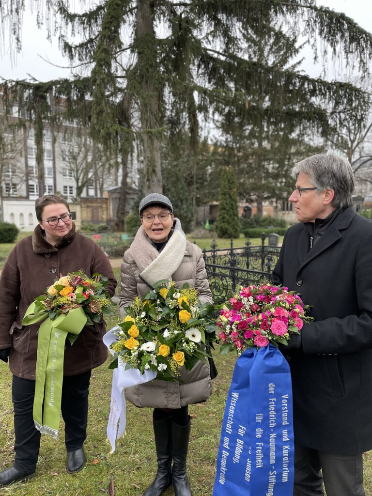 Ines Herrmann, Petra Madyda, Dr. Wolther von Kieseritzky