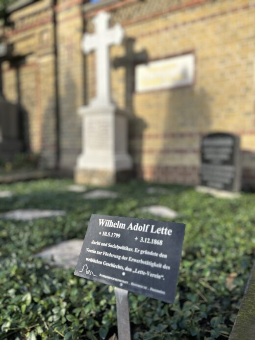Ehrengrab Wilhelm Adolf Lette