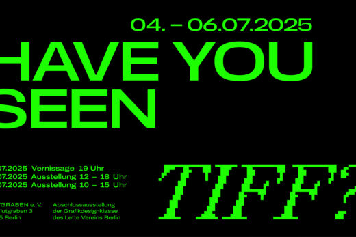 Have You Seen Tiff? Abschlussausstellung Grafik 2025